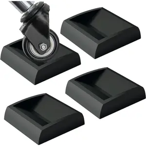 Bed Stoppers & Furniture Cups 4pack 2"x2" - Premium  Casters Furniture Wheel Stoppers fit All Wheels of Furniture, Sofa Bed Chairs-Made up of Solid  Prevents