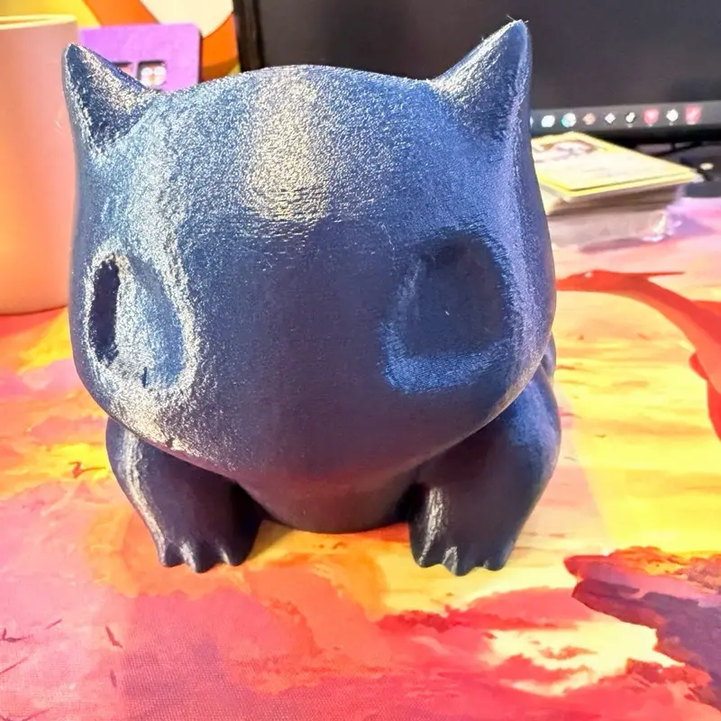 3D-Printed Bulbasaur Flower Pots, Cute Pokémon Decorative Planters for Indoor Plants