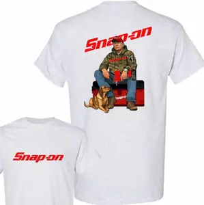 Snap-On Trump Unisex T-Shirt, Bold Branding With Worker-Inspired Design And Rustic Toolbox Graphic, Full Colors, For Men And Women