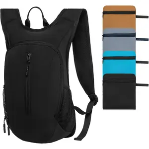 Lightweight Packable Daypack for Women Men, 15L Hiking Backpack, Lightweight Foldable Mini Backpack & Water Resistant Daypack for Hiking, Walking, Camping, Cycling