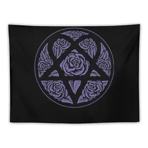 Heartagram s Purple Him Band Poster Ville Valo Sticker Essential Copy Tapestry Carpet Wall Home Decoration Tapestry tiktokshopspringglowup