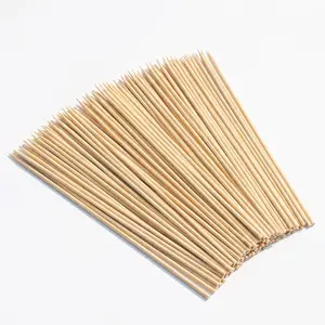 " Splinter-Free 12 Inch  Skewers, 100 count  Tough Wooden Sticks for BBQ, Kabob, Grilling, Fruit, Appetizer,  & Craftin