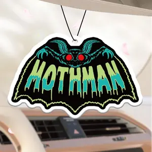 Car Air Freshener Ornament, 1/3 Counts Car Air Outlet Decoration, Car Rear-view Mirror Hanging Aromatherapy Tablet, Car Interior Decoration Accessories