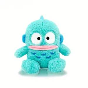 Sanrio'S Adorable And Quirky Ugly Fish Hanton Plush Toy, a Cute And Fluffy Ugly Fish Doll, Perfect As a Christmas Gift for Friends Or for Parties And Birthdays!