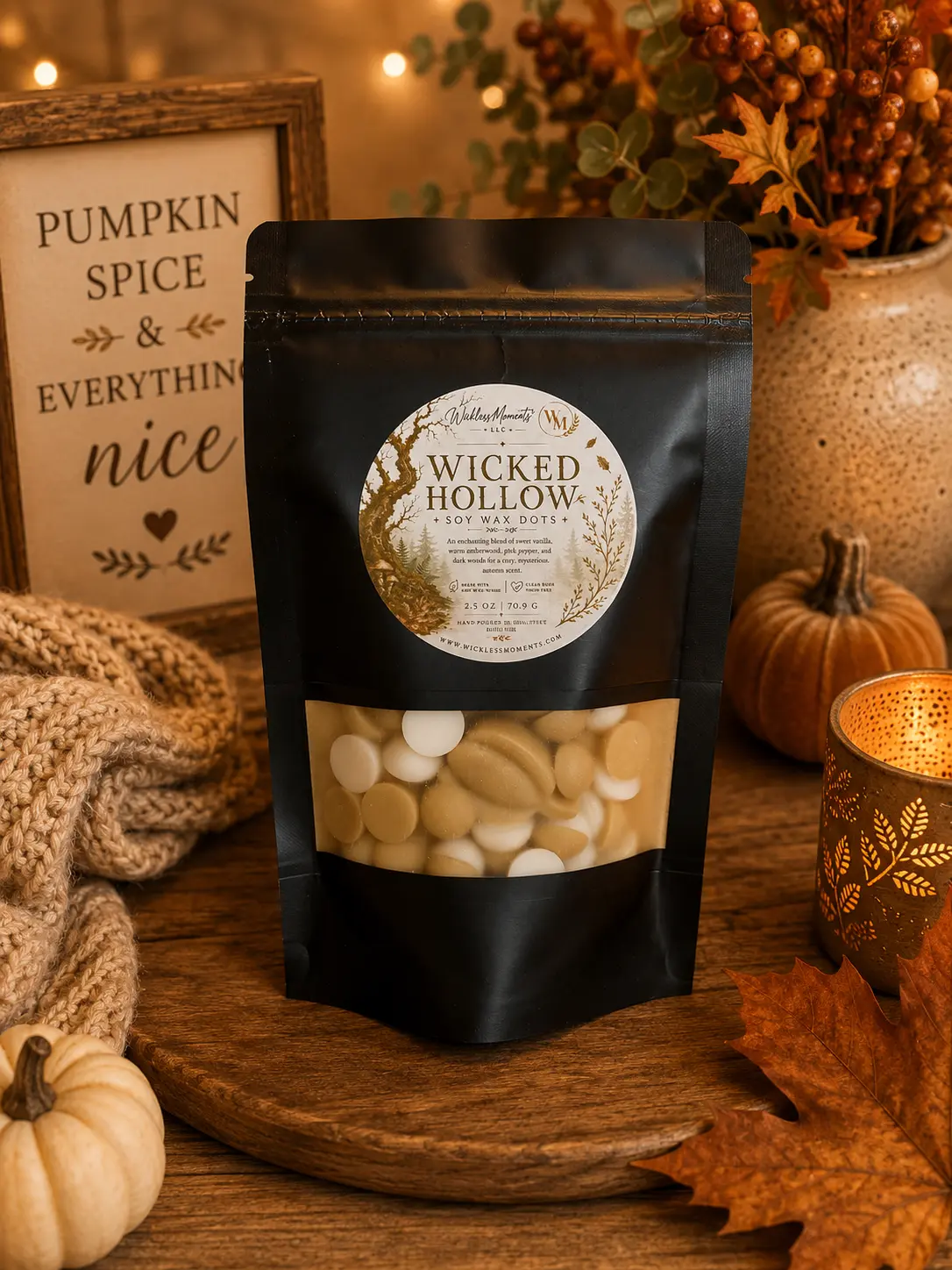 Wicked Hollow Soy Wax Dots | 2.5 oz