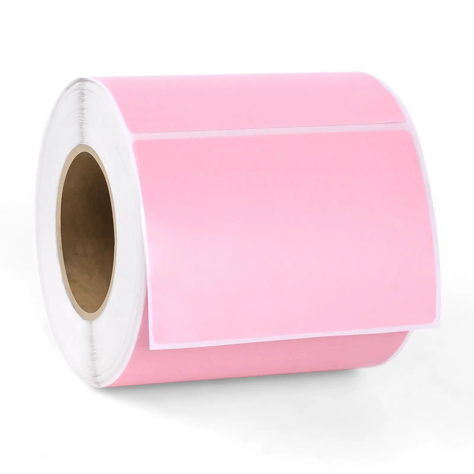 3"x2" Inch Thermal Printer Labels - Adhesive Waterproof Address And Barcode Stickers For Laser/inkjet Printers  Ideal Small Business Shipping&inventory(500pcs Pink)