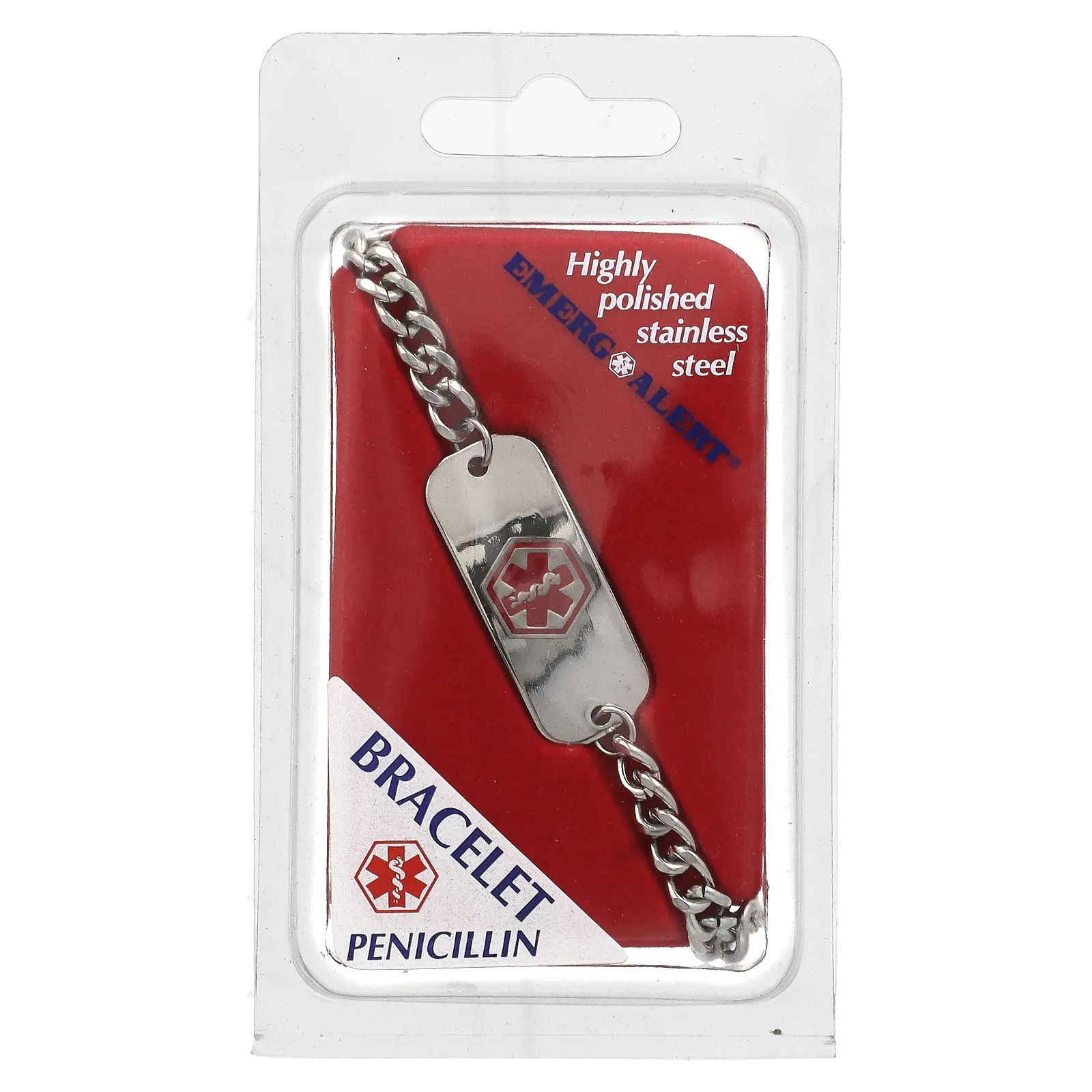 Emerge-Alert Allergy Bracelet, Penicillin, 1 Count