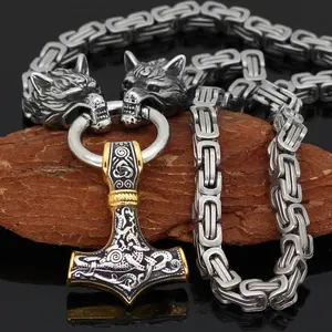 Men's Naruto Hidden Village Symbol Necklace | Stainless Steel & Titanium Statement Chain | Anime Core Jewelry for Otaku Street Style & Conventions | TikTok Viral Daily Wear for Anime Enthusiasts
