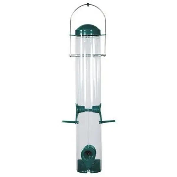 212 MAIN NA31586 16 in. Portable Green Hanging Sunflower Wild Bird Seed Feeder, Pet Bird Feeding Tool, Hanging Bird Feeder