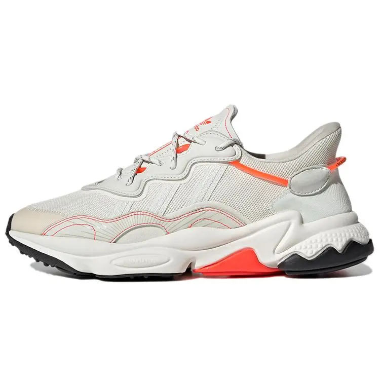 Adidas Originals Ozweego Running Shoes Creamy Orange Durable Non-slip Low Top Unisex GY3539