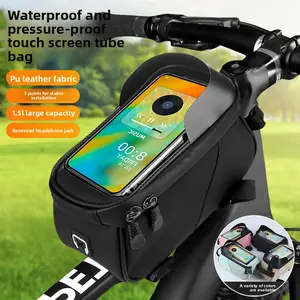 Bicycle bag, mountain bike front beam bag, bicycle upper tube, saddle bag, beam bag, cycling mobile phone bag, bicycle equipment. grand rapids bikeshop ebike rack new seat directional omni