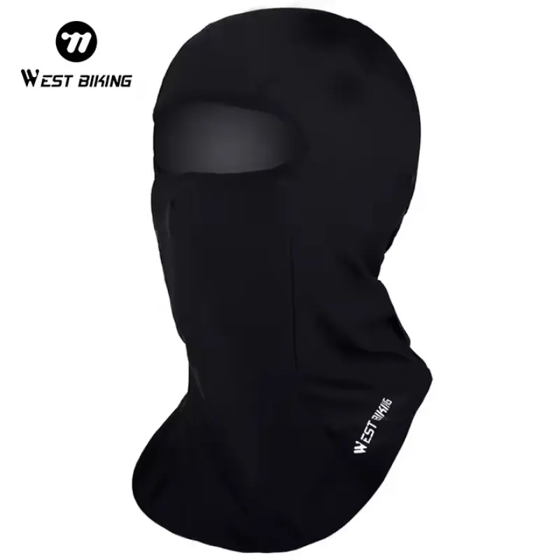 WEST BIKING Anti-UV40 Windproof Face Mask Spring New Breathable Bicycle Cap Fashionable Balaclava Skating Hat Cycling Headwear