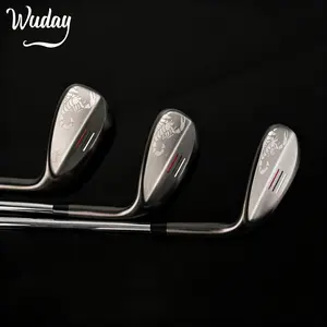 WUDAY Black Scorpion Forged Wedge – 52/56/60 CNC Milled, Stainless Steel Shaft, Sand & Grass Escape  Matte Laser Logo Sand Wedge