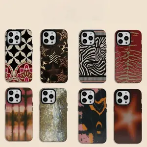 Abstract retro art Phone Case for iPhone 17 16e 16 15 14 13 12 11 XR XSMAX Air Pro Max Plus Double-layer Cover