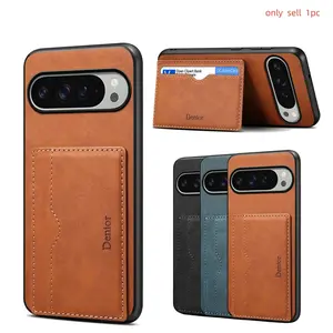 For Google Pixel 10 10 Pro XL Pixel10Pro Luxury Retro Wallet Phone Case Card Holder PU Leather Stand Back Cover