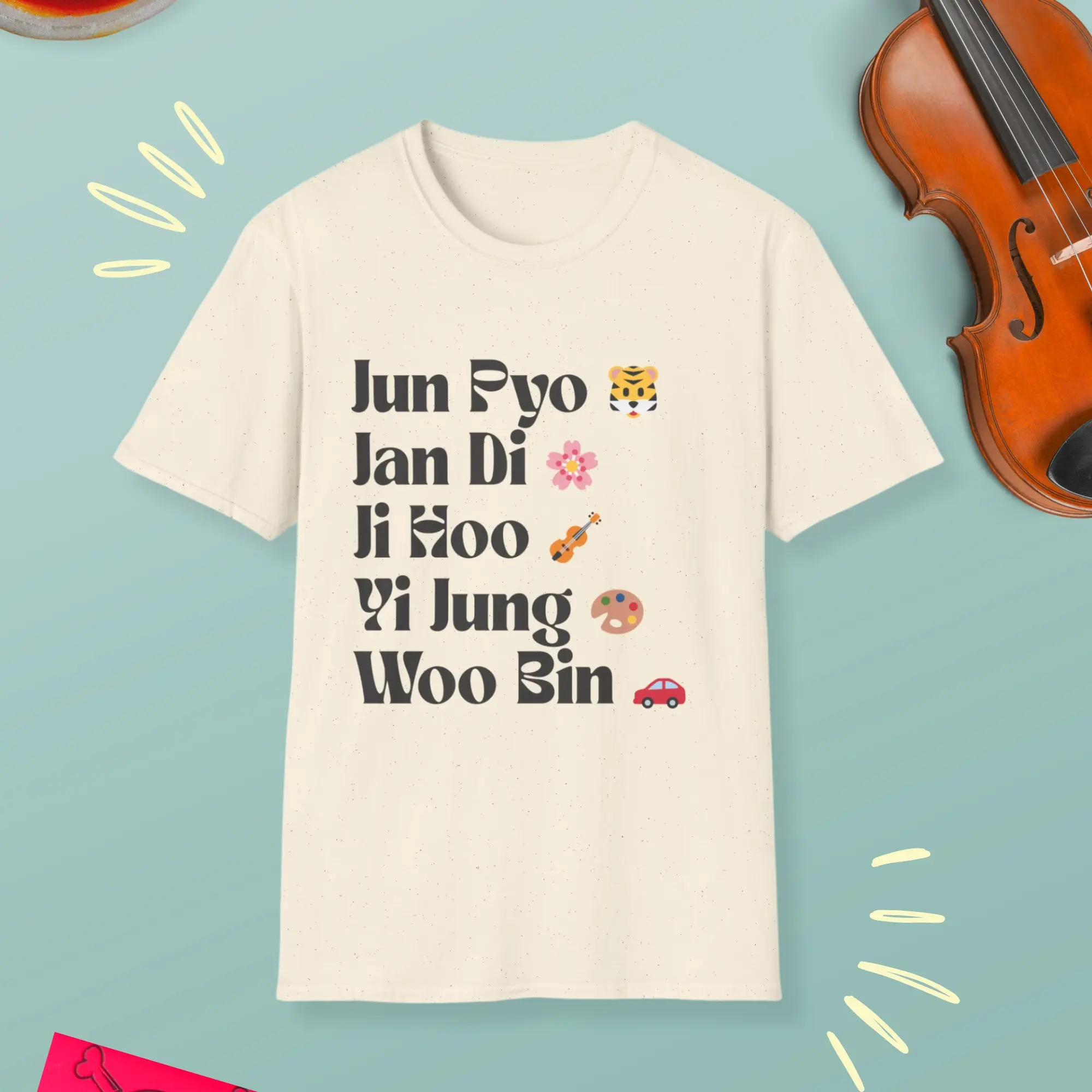 Boys Over Flowers T-Shirt – F4 Kdrama Shirt – Lee Minho Tee – Jun Pyo Ji Hoo Fan Gift – Korean Drama Nostalgia Unisex Shirt Comfort Cotton