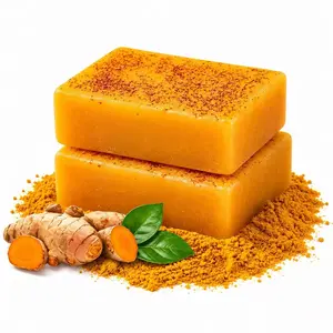 Comfortable Lemon Turmeric SkincareSoap Gift Set, Brightening Face & Body Wash, Moisturizing Body Care Soap, Turmeric Brightening Bar, Daily Skincare Kit