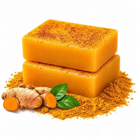 Comfortable Lemon Turmeric Skincare Soap Gift Set - Alcohol-Free Box Kit for Adults, Brightening Face & Body Wash, Moisturizing Bar, Daily Care, Contains Neither Harsh Additives, Back to School
