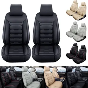 Fit For Toyota Tundra /Tacoma / Dodge Ram /Ford F150 /Kia/Honda Car Front Seat Cover,Universal Car Seat Protector, Faux Leather Car Seat Covers, Suitable For Most Car Seat, Fashion Car Interior Accessories