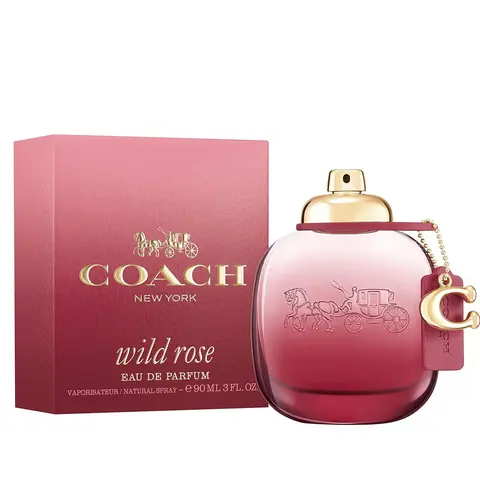 COACH Wild Rose Eau de Parfum - 90ml Long Lasting Floral & Gourmand Fragrance