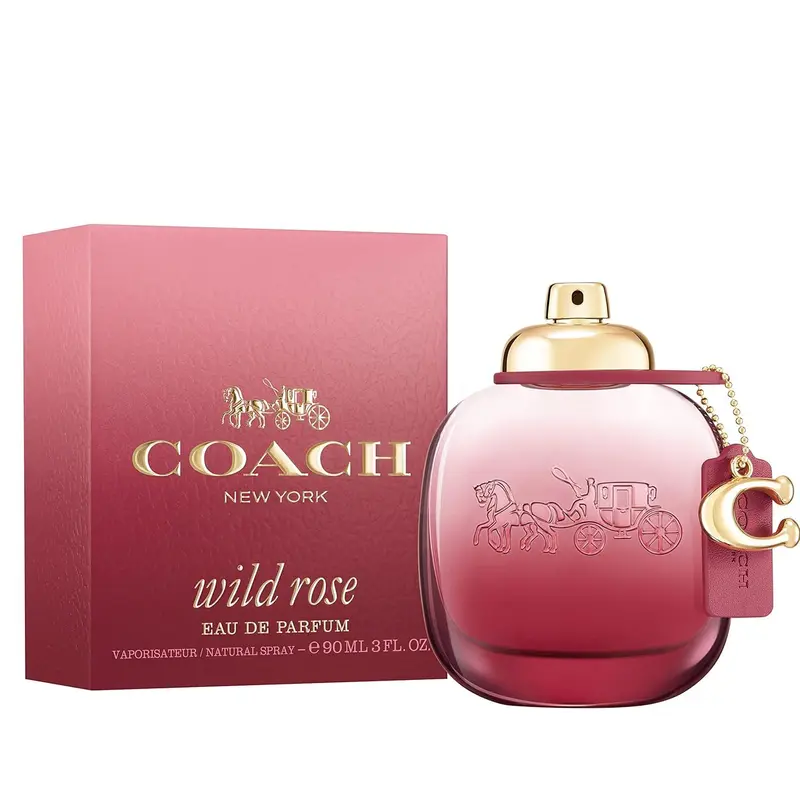 COACH Wild Rose Eau de Parfum - 90ml Long Lasting Floral & Gourmand Fragrance