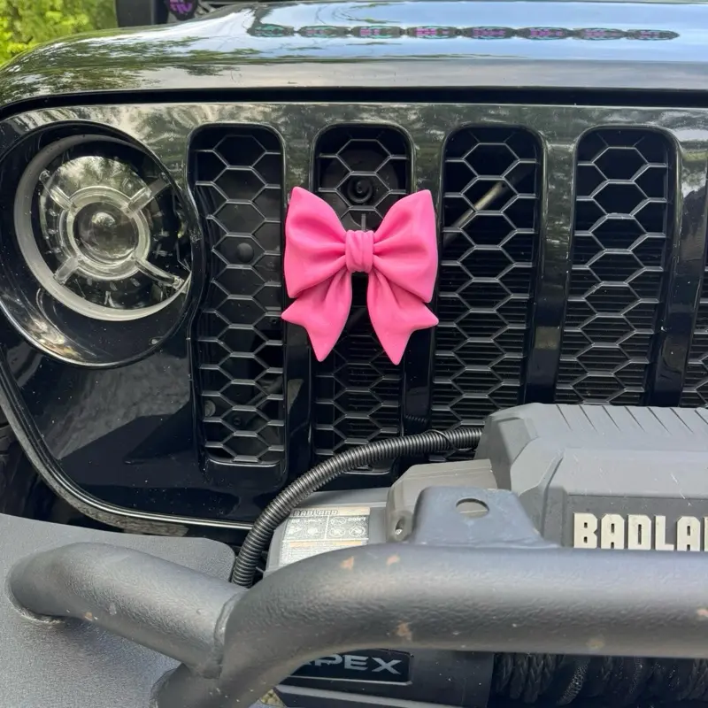 Pretty Bow GRILL Insert Exterior Car Accessory