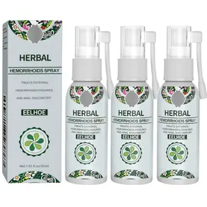【3 PCS】HERBAL HEMORRHOIDS SPRAY | Aloe Vera Herbal SoothingHemorrhoid Cream Offer LEE-Soothe Herbal Cream  HEMORRHOIDS  Cream