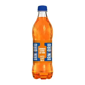 IRN-BRU - The Original and Best Sparkling Flavored Soft Drink | A Scottish Favorite | 500 ML