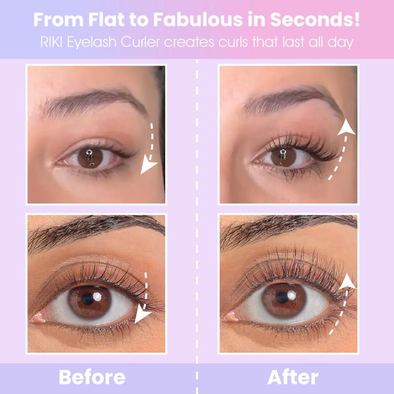 RIKI Eyelash Curler  with three adjustable temperature settings