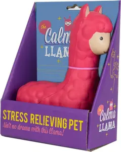 Calma Llama Squishy Fidget Toy – Squeeze Away Stress in Style! 🦙💆‍♀️