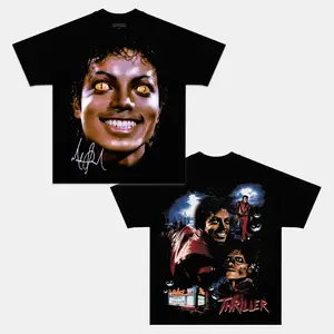 MICHAEL JACKSON & THRILLER V2 TEE SHIRT, GIFT FOR FANS, UNISEX SHIRT