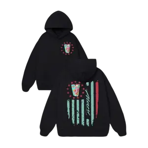 Alani American Flag - Inspired Energy Drink Hoodie - Sweatshirt, Women's Graphic Sweatshirt, Cute Fall Outfit, Casual Streetwear Gift, Gift For Women, Gift For Girl Friend, Full Size, Full Color Comfy Cotton