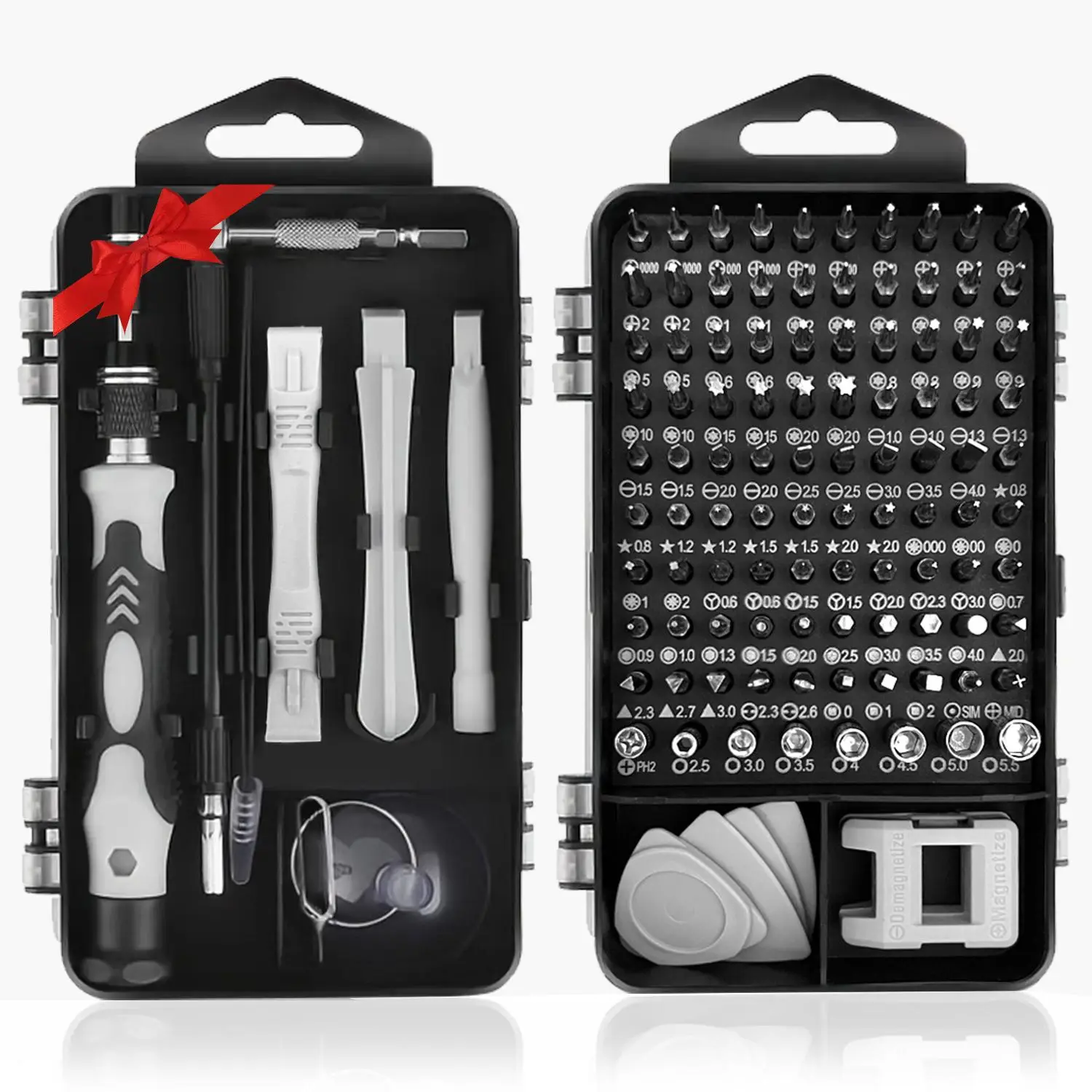 Precision Screwdriver Kit, 115pcs Smart Phone, Watch, Electronics Repairing Removal Hand Tools Kit, Professional Hand Removal Tool Screwdriver Bits Ki
