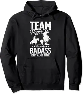 Team Roper Team Roping Funny Cowboy Rodeo Mens Pullover Hoodie - Alexanderdu Shop 98B0CRNH1N46