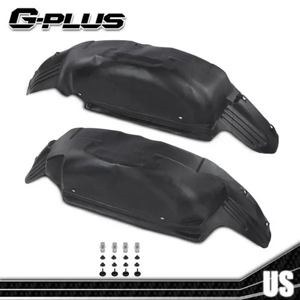 MOTOR GPLUS Rear Fender Liner Protector - Automotive Wheel Well Guard Vehicle Accessory for 21-24 Ford F-150 Truck (Part ML3Z9927886A) | Car Exterior Mud Flap Component, Salt & Dirt Resistant Accessories