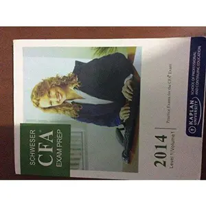 USED-CFA Level 1 - 2014 Schweser Exam Vol 1 and 2 by Kaplan Test Prep (Paperback)