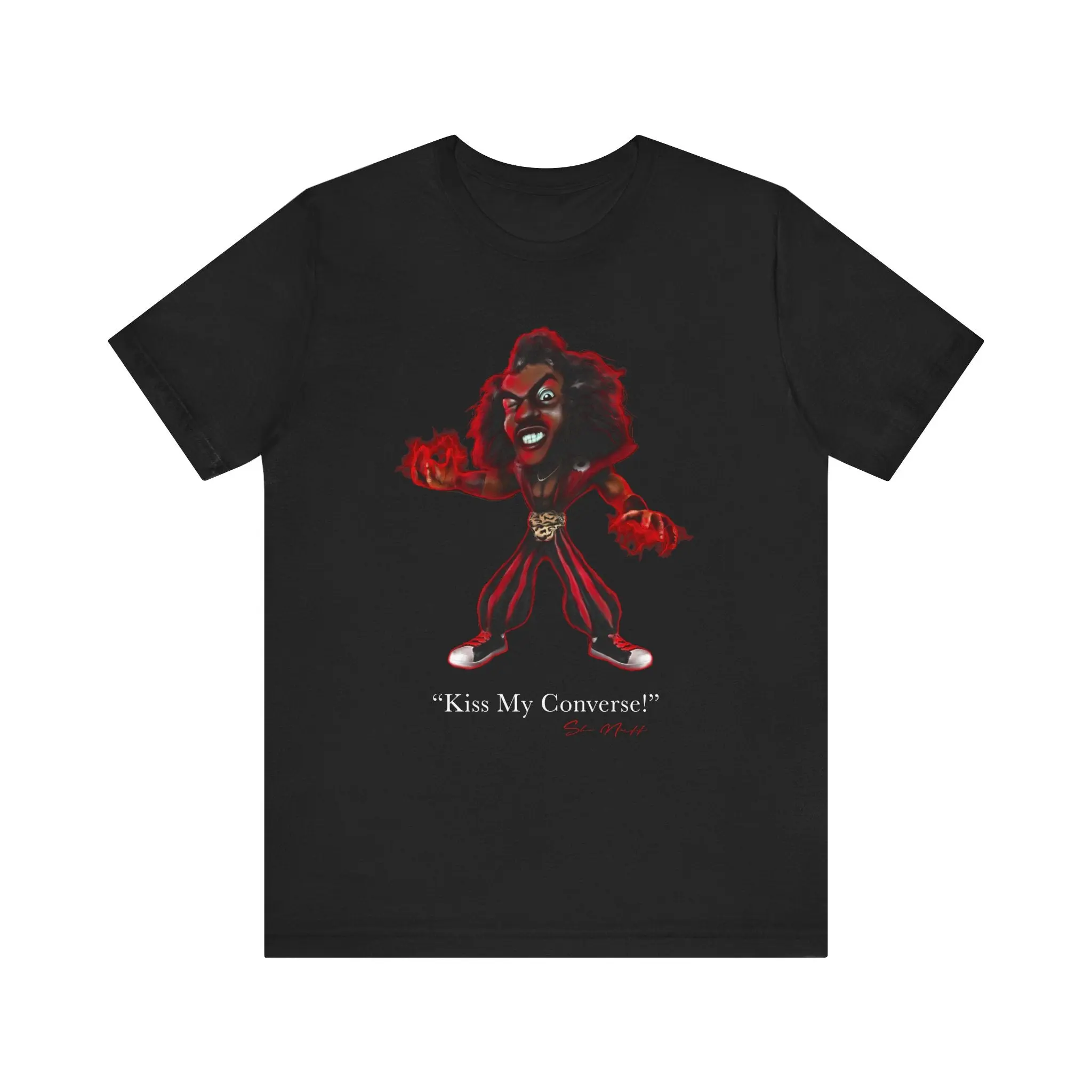 Kiss My Converse | Sho Nuff | Unisex T-Shirt | Sho Nuff Last Dragon Cult Classic Tee