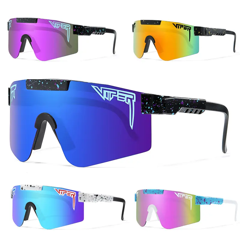 UV400 Outdoor Pit Viper Sunglasses, Men's Sunglasses, Unisex Work Safety Eyewear for Driving, Cycling, Baseball
