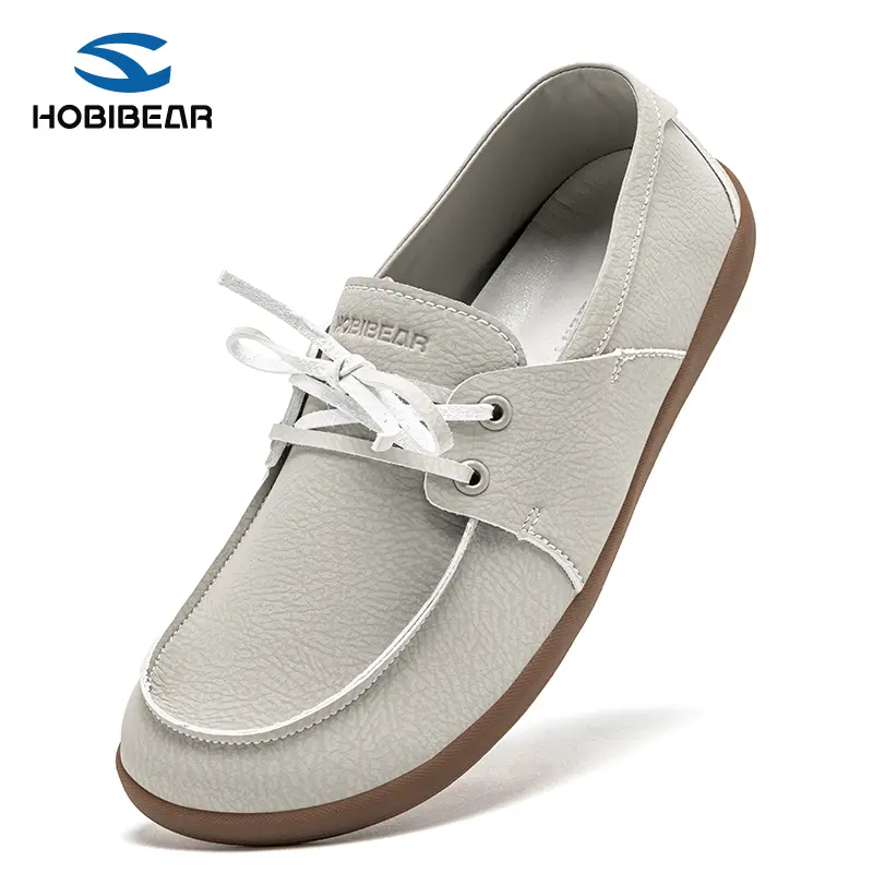 HOBIBEAR Women's Wide Toe Wide Last Boat Shoes - Soft Soled Slip-On Loafers, Lace-Up Casual Flats, Lightweight Walking Commuter Shoes for Office Commuting & Daily Work, Walking Shoes, Commuter Shoes Work Yellow Classic Casual Loafers Footwear