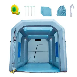 Summervibes VEVOR Inflatable Paint Booth, 21x 13.5x 9.8 ft Inflatable Spray Booth, with 1100W Powerful Blower and Air Filter System, Large Furniture Painting, Portable Car Paint Booth for Medium - Sized VehiclesVEVOR Super Brand Day