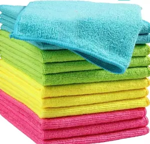Microfiber Cleaning Cloths - 10 Pack of Highly Absorbent, Soft Microfiber Cloths for Kitchen - Hand Towel Set for Household Use