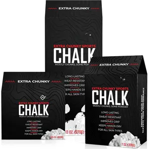 Gym Chalk - Climbing Chalk, Lifting Chalk, Gymnastics Chalk - Pure Magnesium Carbonate Hand Chalk , Weightlifting Chalk Gym - Rock Climbing Chalk for Weights