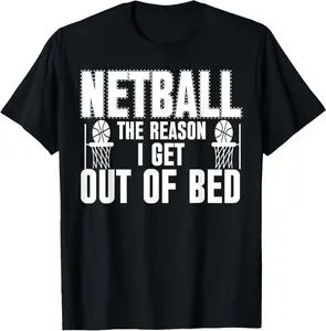 Netball Player T-Shirt | Unisex Cotton T-Shirt | Unique Gift Tee