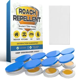 Roach Repellent Cockroach Repellent Indoor Home Deterrent Control for House Keep Roaches Away Repeller Outdoor Effective Repellant for Car-8 Count pet home