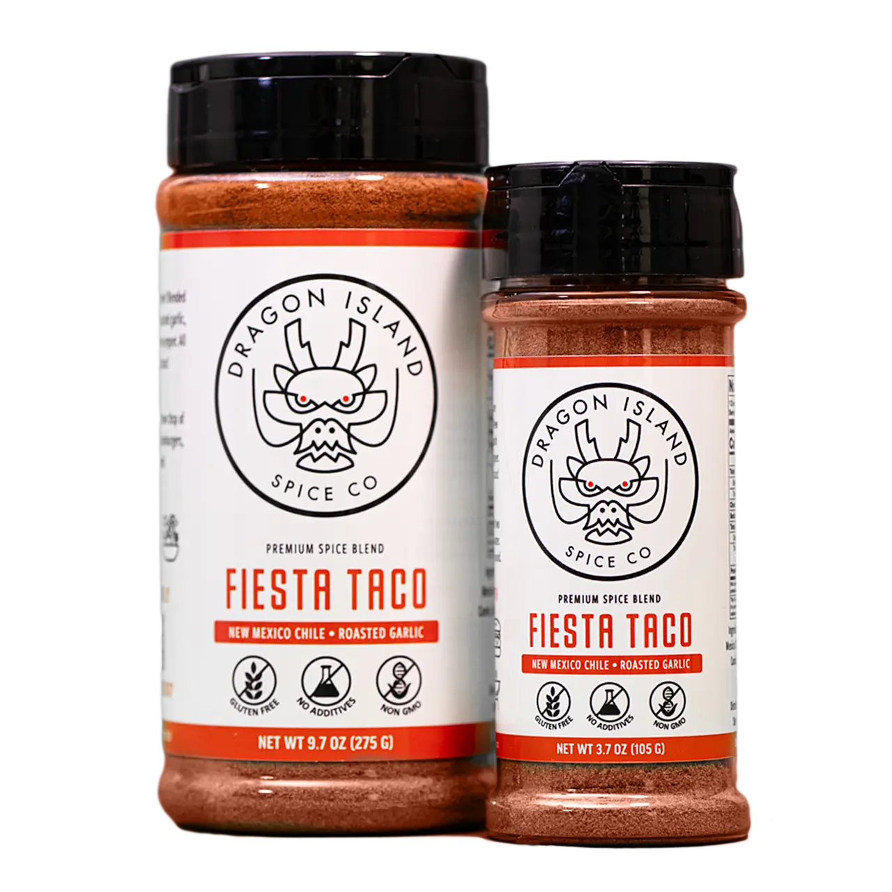 Dragon Island Spice - Fiesta Taco Seasoning | Mexican Spice Blend - New Mexico Chiles, Roasted Garlic