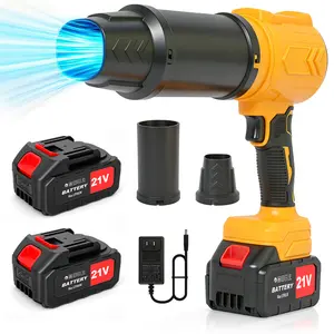 2026 new version Turbo Jet Cordless Blower Pure Copper Motor,leaf blower cordless,Car Drying After Wash, 128000RPM High-Speed Handheld Snow Blower,Cordless Leaf Blower Turbo Power Air Duster,Garden Mainte Holiday gifts aircraft engine design