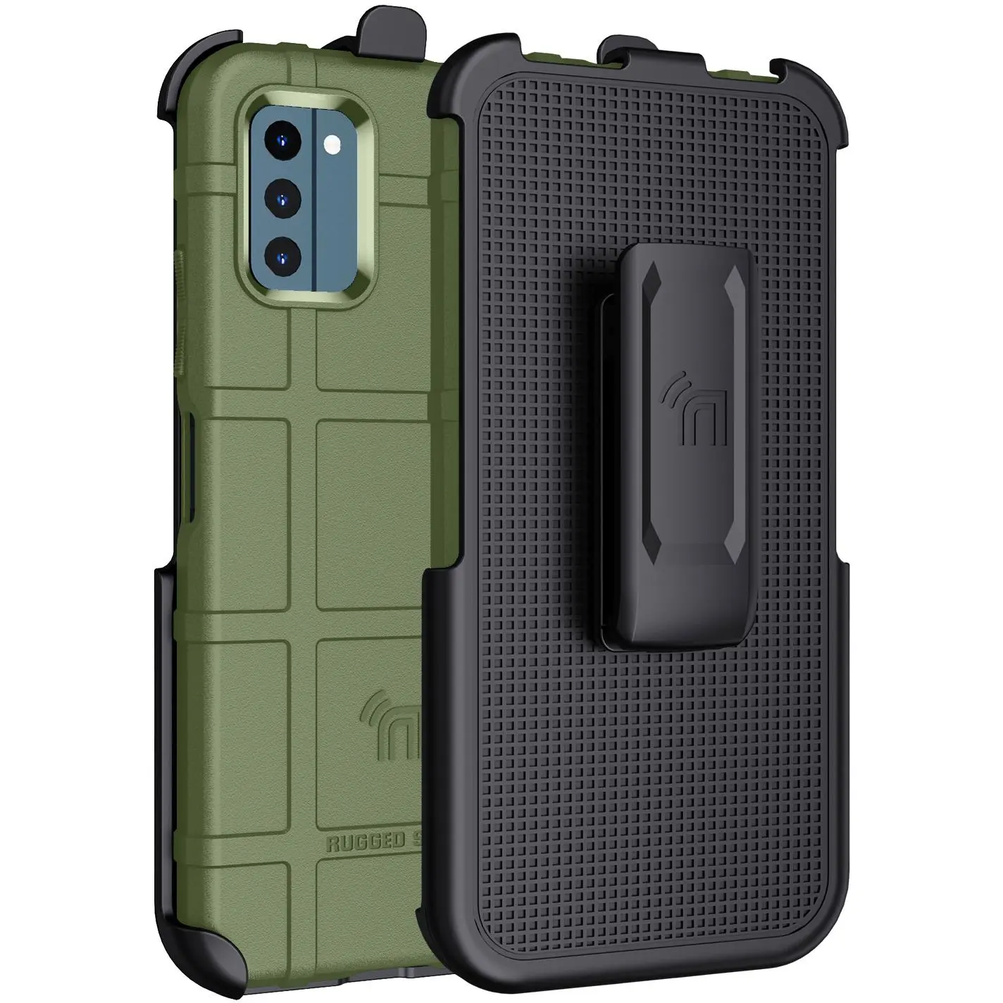 Case with Clip for Nokia C300 Phone, Nakedcellphone Special Ops Armor Rugged  Shield Protective Cover and [Rotating Ratchet] Belt Hip Holster [Matte Grip  Texture] - TikTok Shop