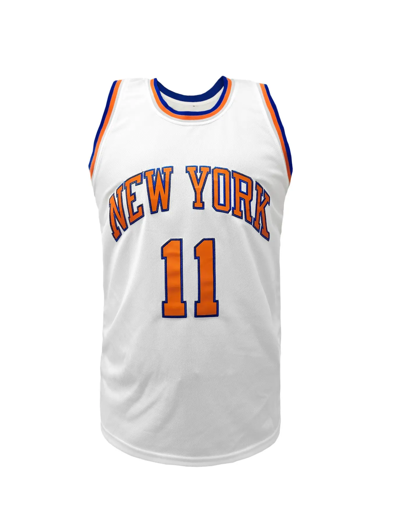 Embroidered Basketball Jersey New York #11, Embroidery Basketball Jersey, Unisex Breathable Sports Shirt for Men Women, Classic Retro Athletic Top for Game Day Casual Wear Training, Casual Sporty Top