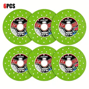POKINE 1/3/6PCS 4.5 Inch Diamond Glass Cutting Disc for Angle Grinder – Ultra Thin Saw Blade for Marble Granite Porcelain Tile Glass Cutting & Grinding, Smooth Fast No-Chip Cutter Blade,Angle Grinder Tools summervibes outdoorfun
