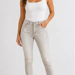 Workshop Republic Skinny Ankle Jeans Beige Mist  NWT